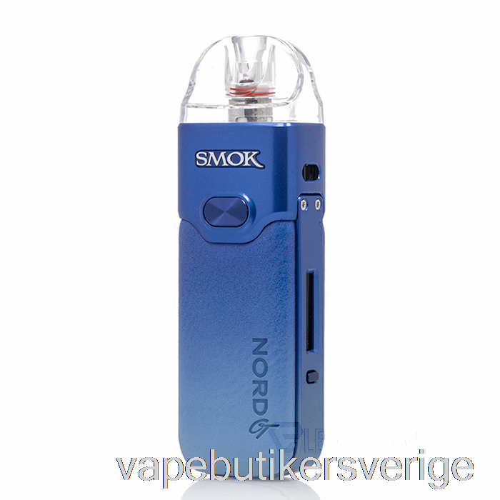 Vape Sverige Smok Nord Gt 80w Podsystem Blå Gradient Läder
